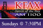 Preaching on KFAX on Sundays at 7PM
